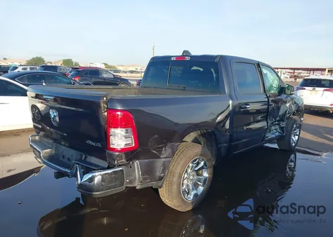 2020 Ram 1500 Big Horn 4X4 5'7 Box from USA, damaged, VIN 1C6SRFFTXLN371152